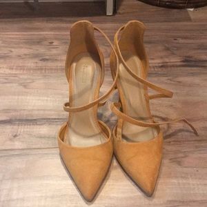 Yellow Strappy Sandals